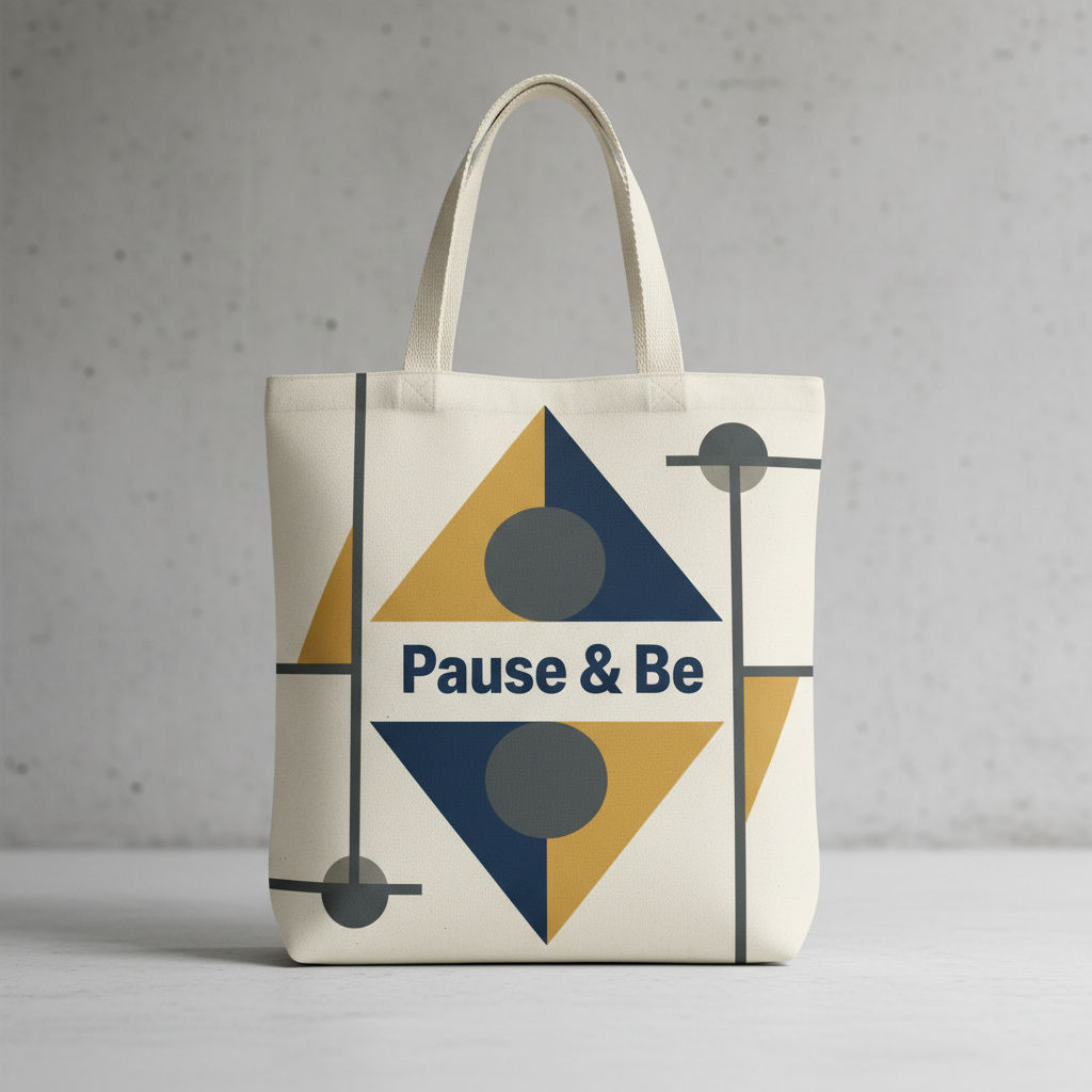 Pause & Be Tote Bag